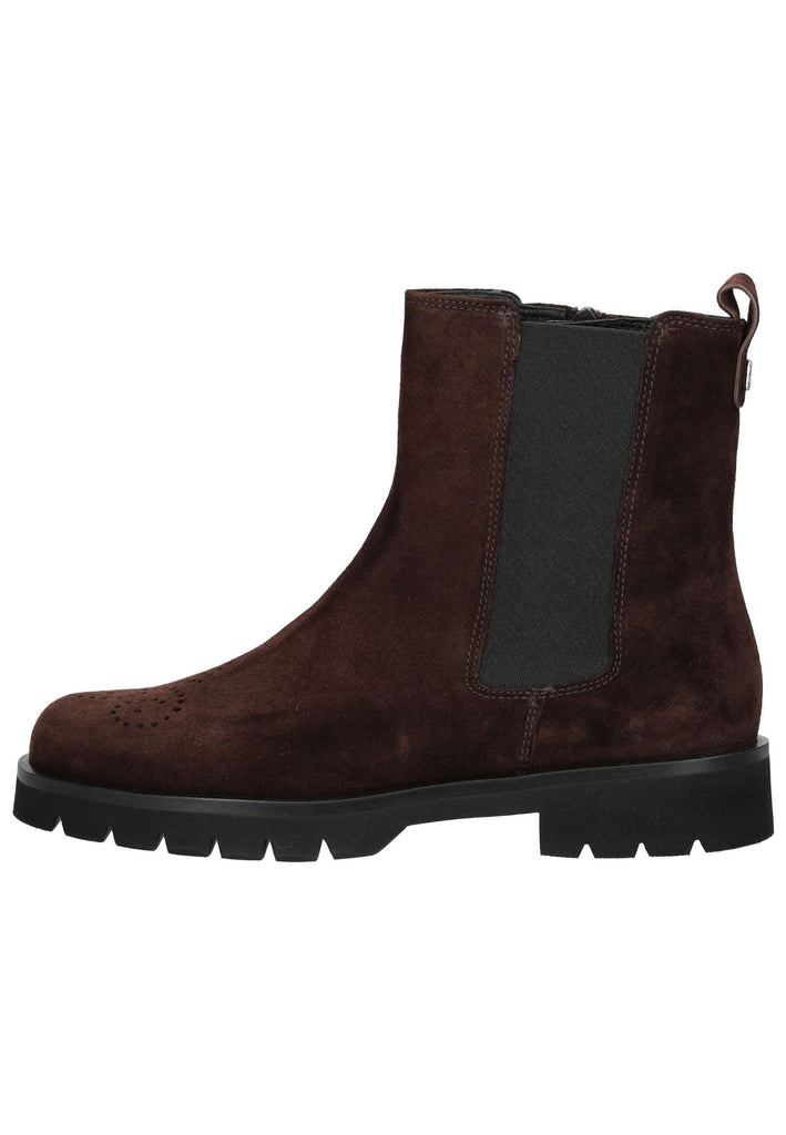 Högl Stiefelette Veloursleder/Textil Braun