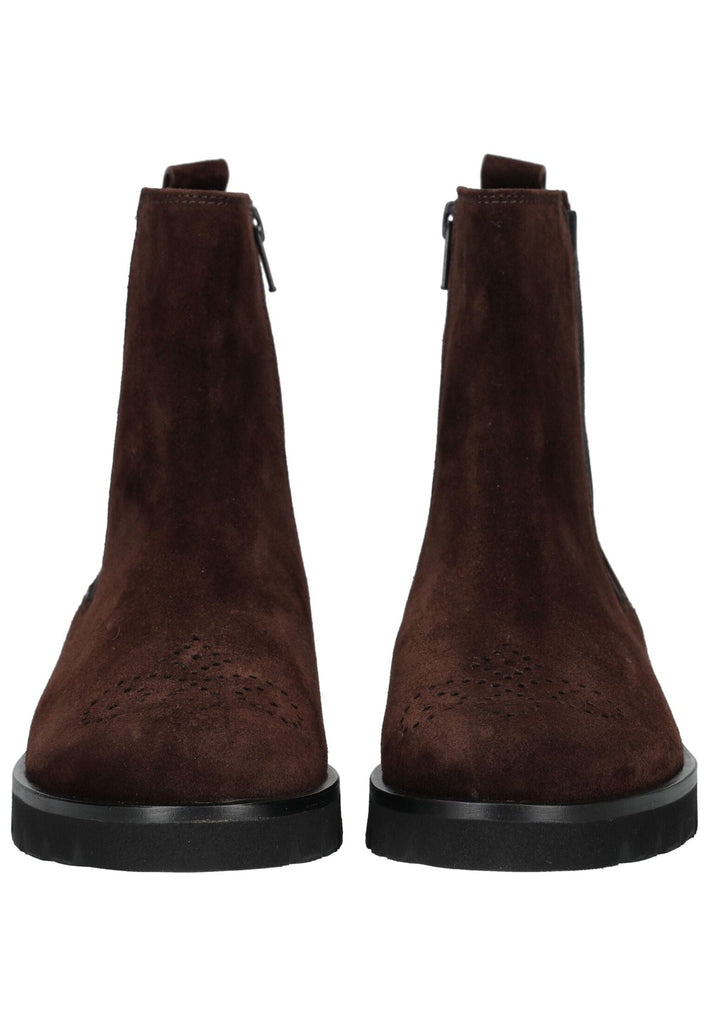 Högl Stiefelette Veloursleder/Textil Braun