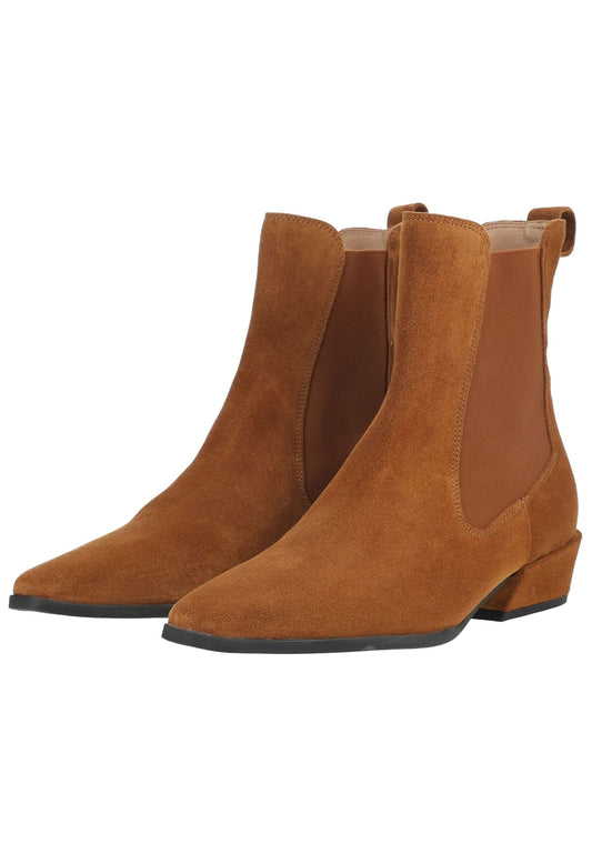 Högl Stiefelette Veloursleder/Textil Camel