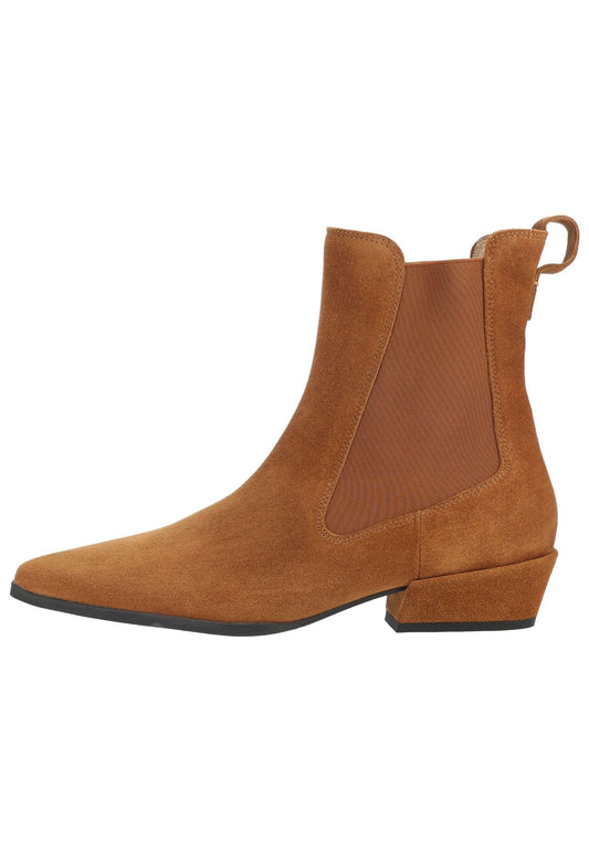 Högl Stiefelette Veloursleder/Textil Camel