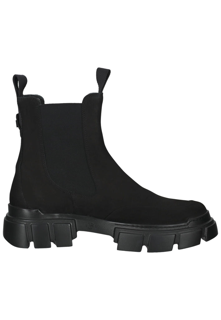 Högl Stiefelette Veloursleder/Textil Schwarz