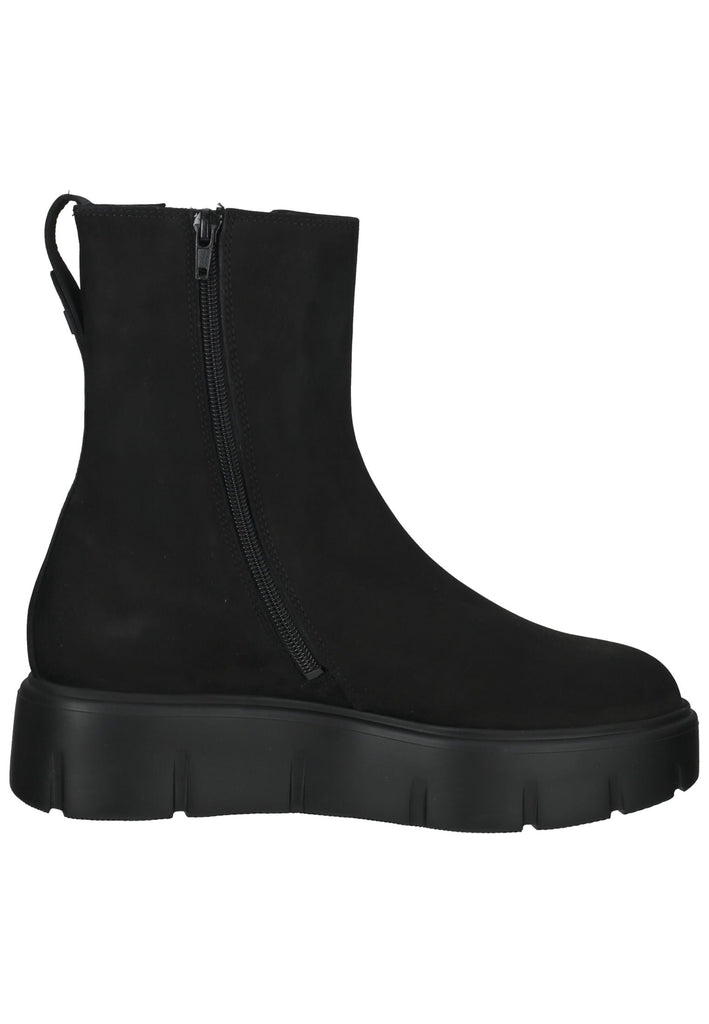Högl Stiefelette Veloursleder/Textil Schwarz