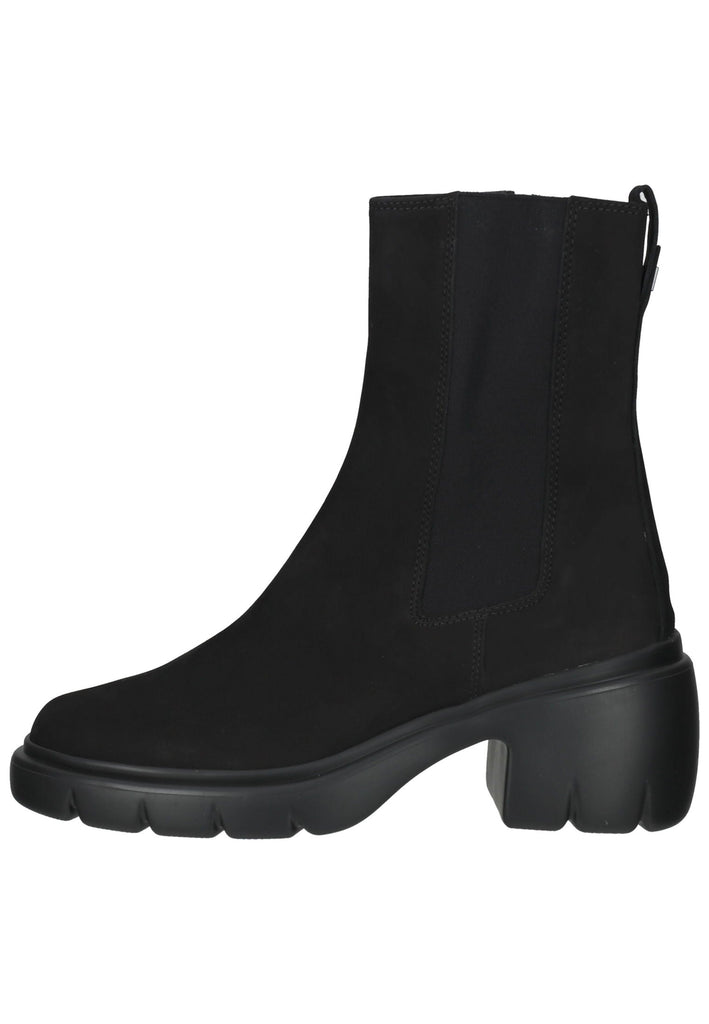 Högl Stiefelette Veloursleder/Textil Schwarz