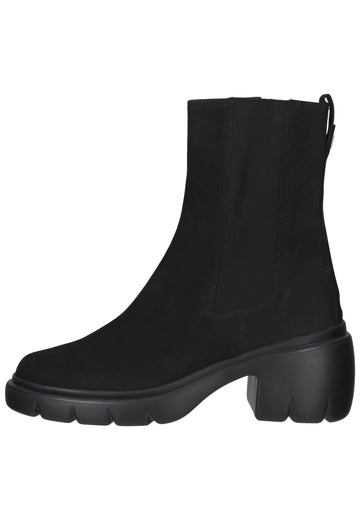 Högl Stiefelette Veloursleder/Textil Schwarz