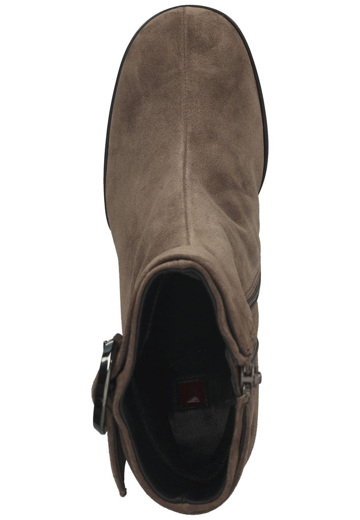 Stiefeletten Högl Stiefelette Veloursleder Taupe