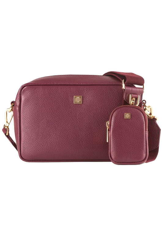 Högl Taschen Leder Dunkelrot