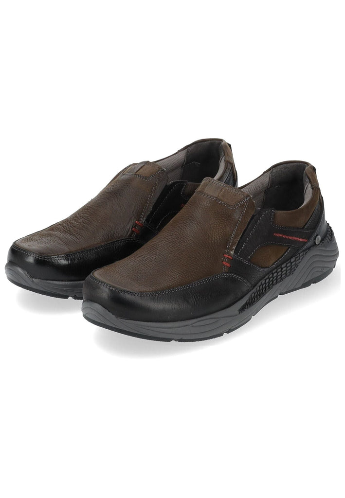 Hush Puppies Slipper Leder Dunkelbraun