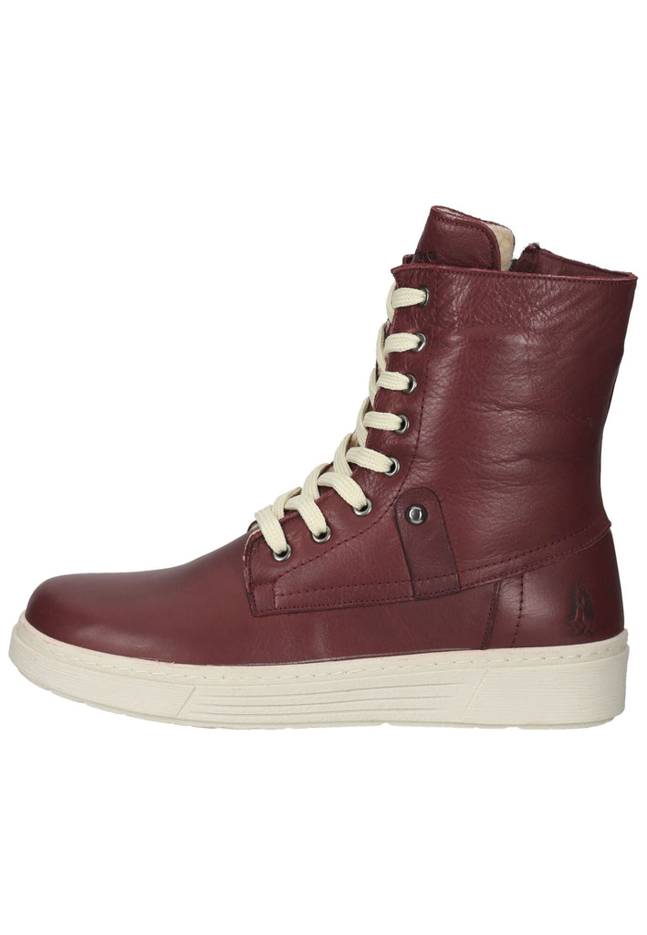 Sneaker Hush Puppies Sneaker Leder Burgunder