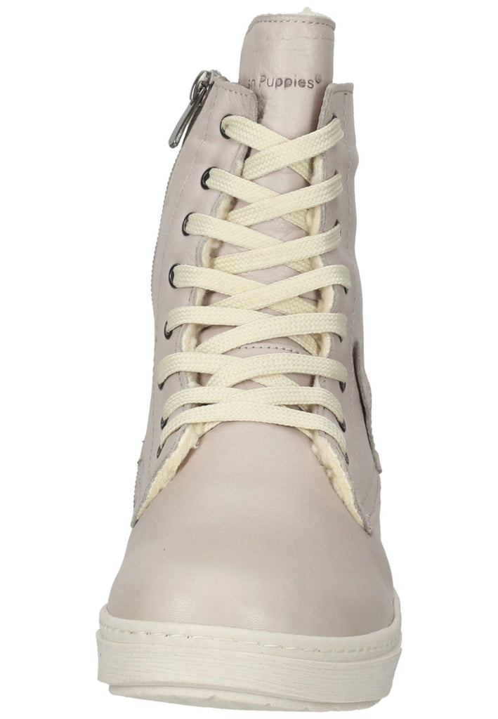 Hush Puppies Sneaker Leder Beige Warmfutter
