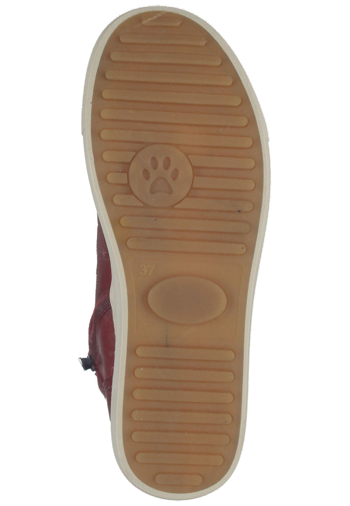 Hush Puppies Sneaker Leder Bordeaux Warmfutter