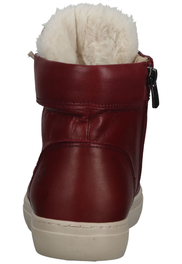 Hush Puppies Sneaker Leder Bordeaux Warmfutter