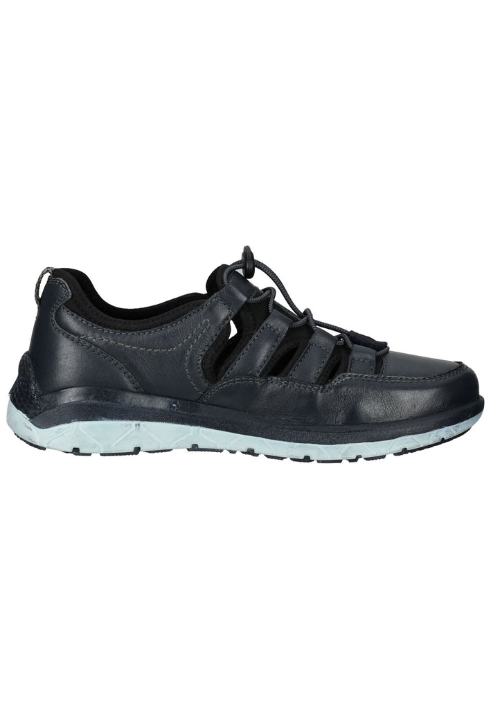Hush Puppies Sneaker Leder Schwarz/Blau