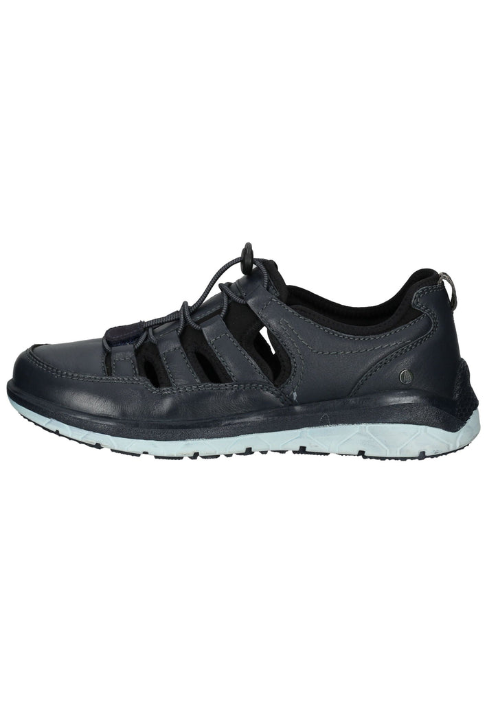 Hush Puppies Sneaker Leder Schwarz/Blau