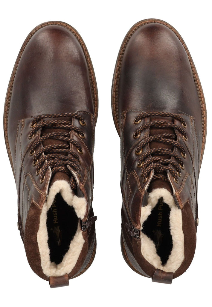 Hush Puppies Stiefelette Leder Braun Warmfutter