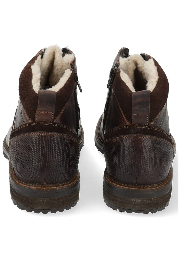 Hush Puppies Stiefelette Leder Braun Warmfutter