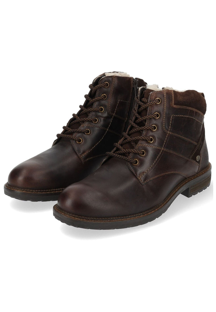 Hush Puppies Stiefelette Leder Braun Warmfutter