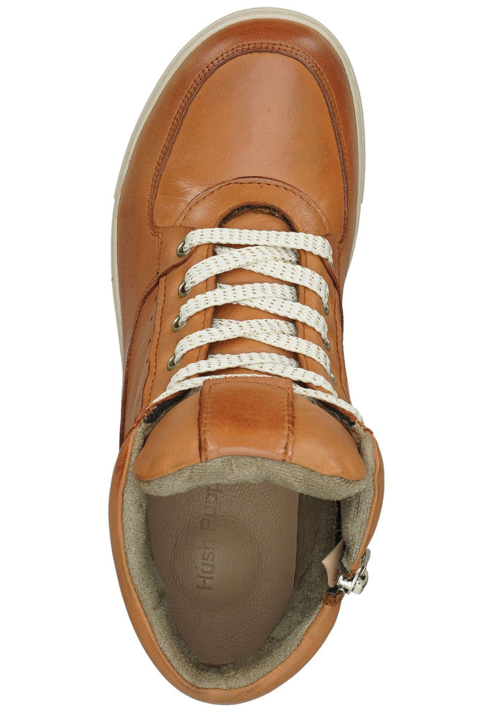 Hush Puppies Stiefelette Leder Cognac Warmfutter