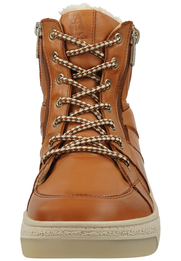 Hush Puppies Stiefelette Leder Cognac Warmfutter
