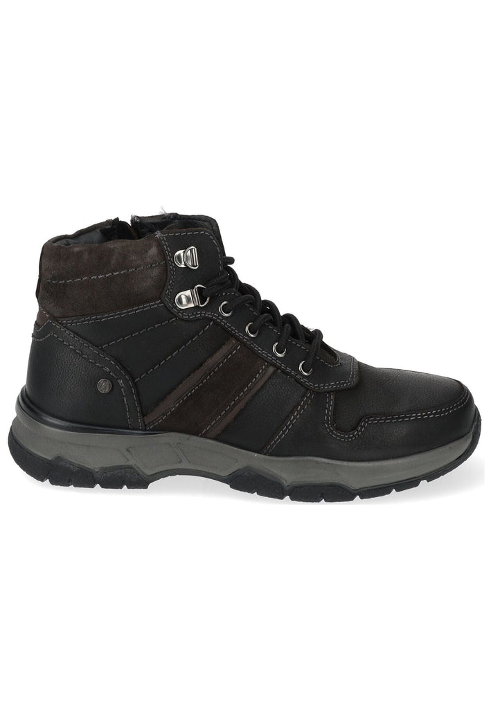 Hush Puppies Stiefelette Leder Schwarz Warmfutter