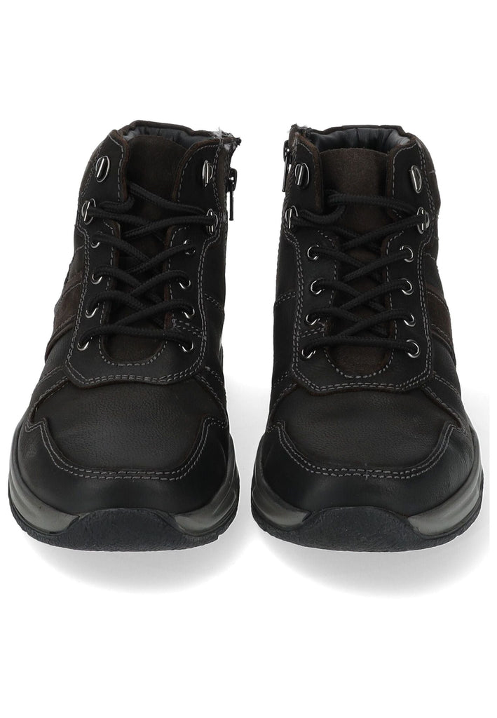 Hush Puppies Stiefelette Leder Schwarz Warmfutter