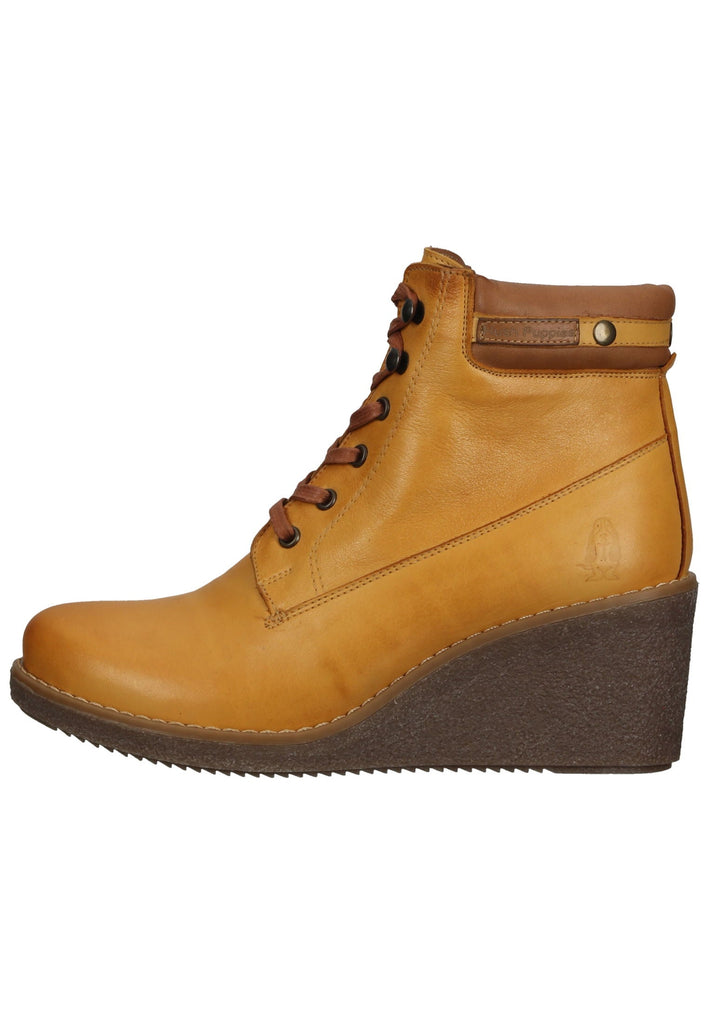 Stiefeletten Hush Puppies Stiefelette Leder Gelb