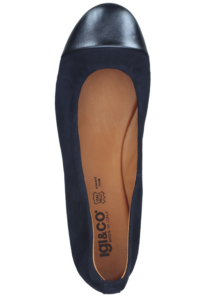 IGI&CO Ballerinas Leder Blau