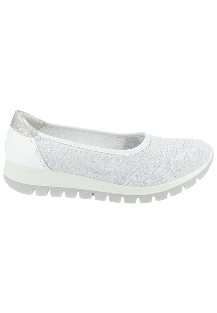 IGI&CO Ballerinas Textil Grau/Weiß