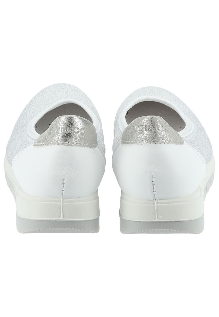 IGI&CO Ballerinas Textil Grau/Weiß
