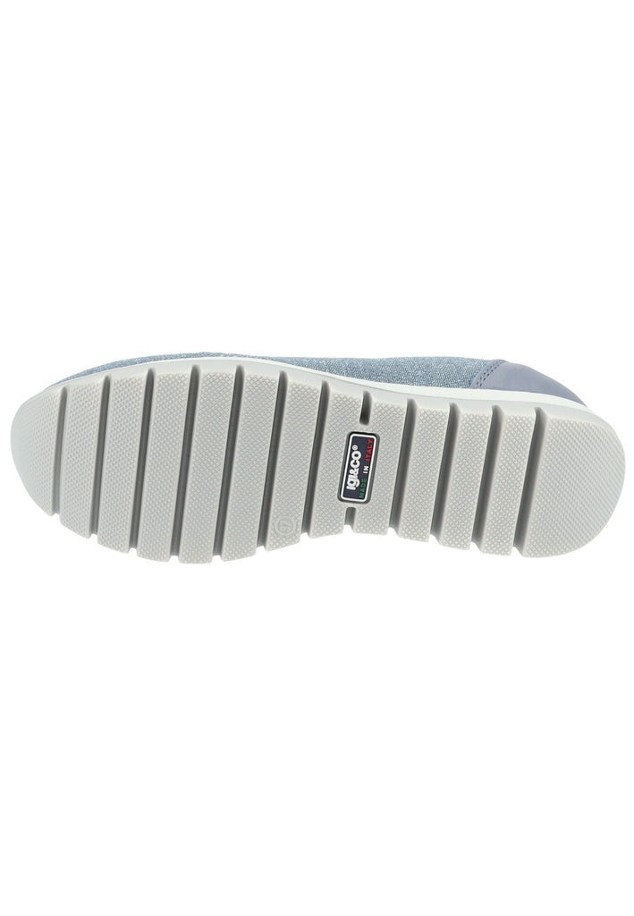IGI&CO Ballerinas Textil Mittelblau