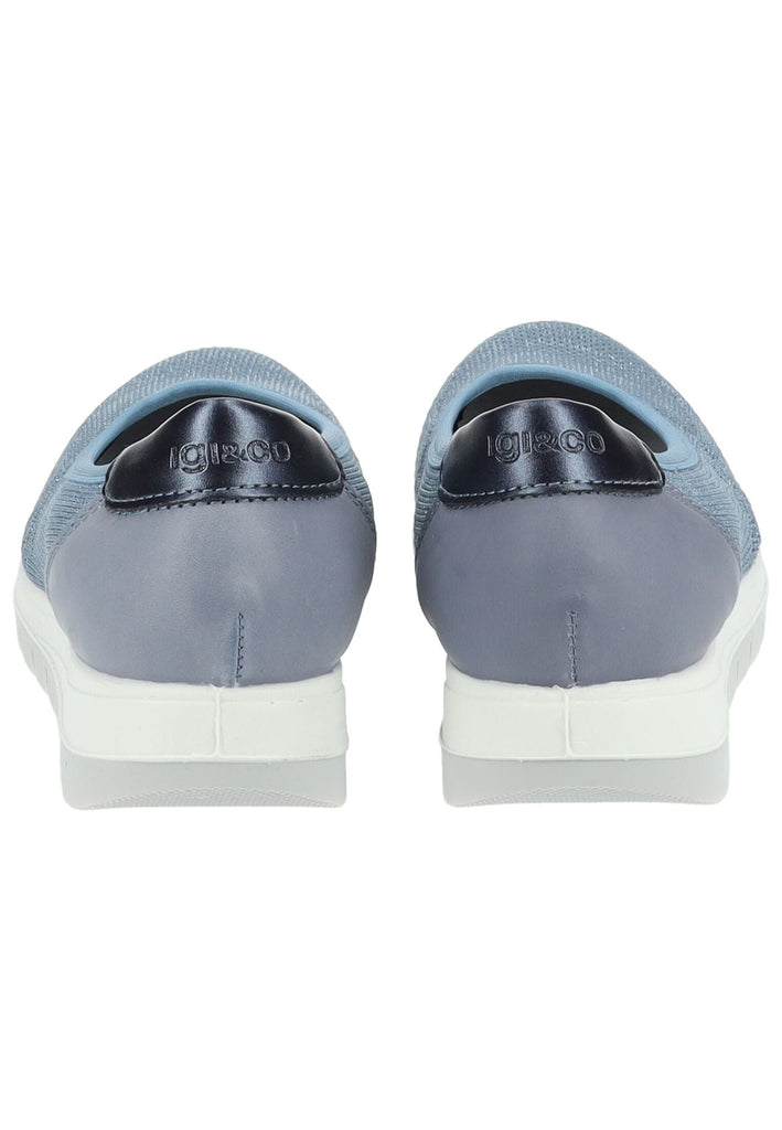 IGI&CO Ballerinas Textil Mittelblau