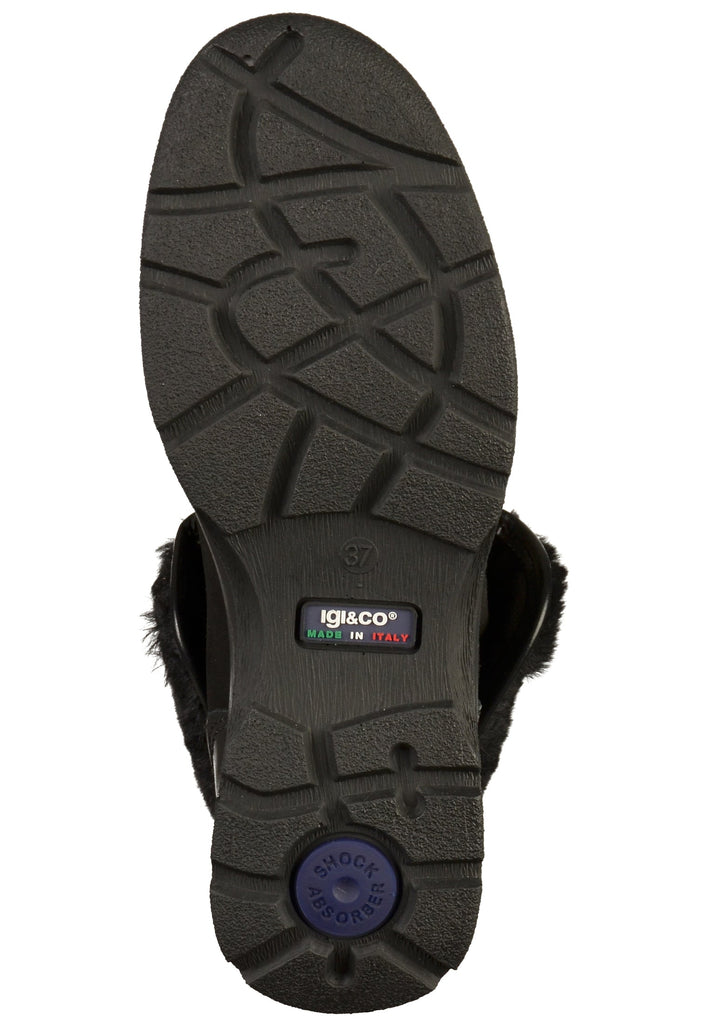 IGI&CO Halbschuhe Leder Schwarz