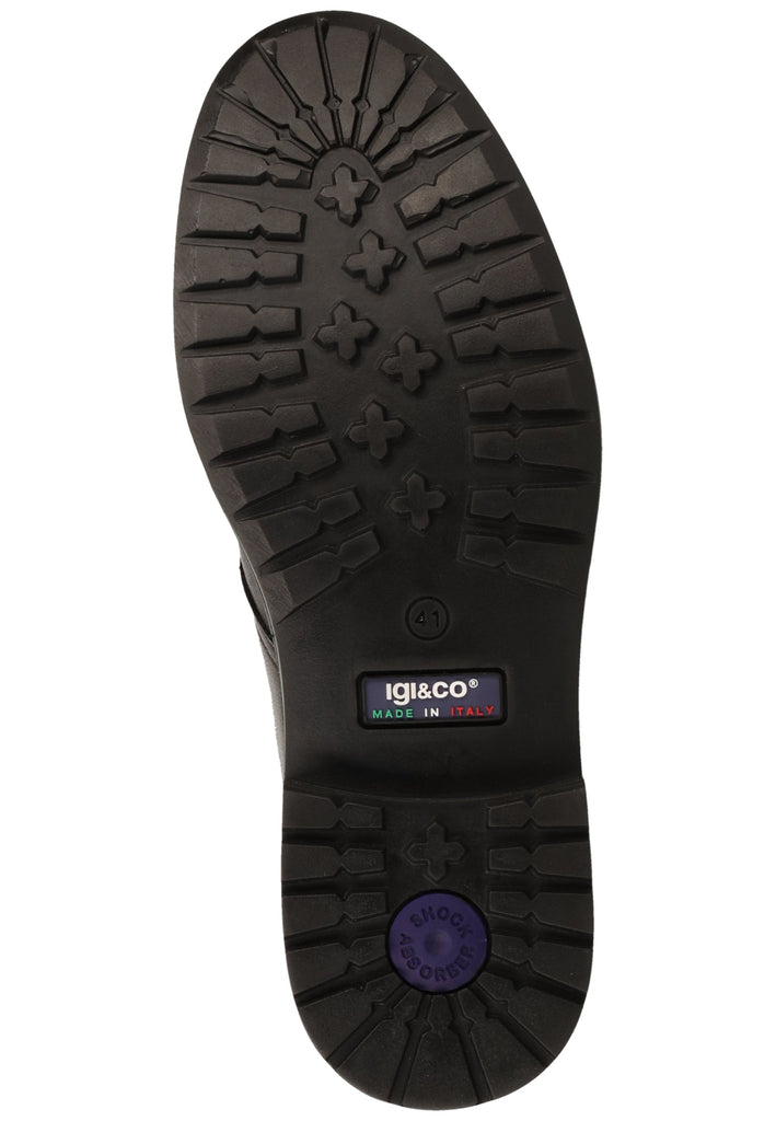 IGI&CO Halbschuhe Leder Schwarz