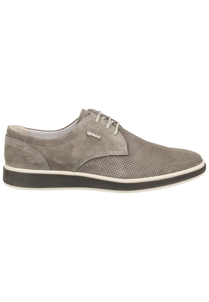 IGI&CO Halbschuhe Veloursleder Grau