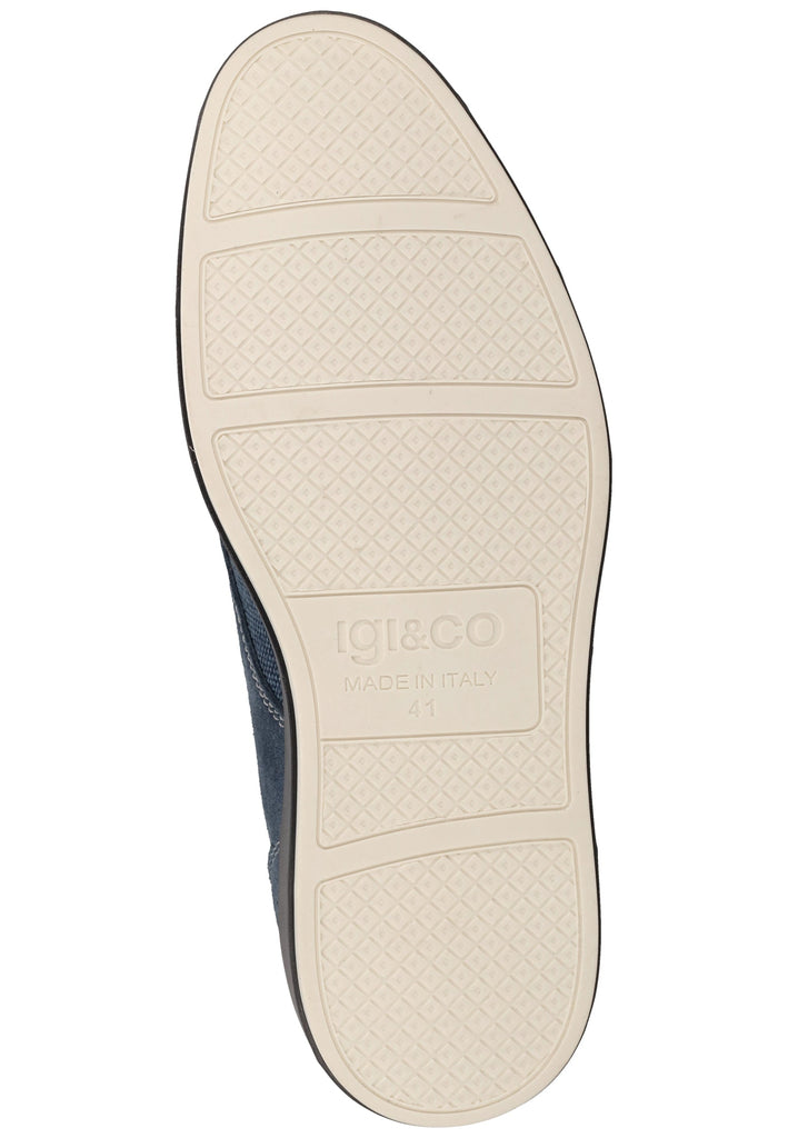 IGI&CO Halbschuhe Veloursleder/Textil Blau