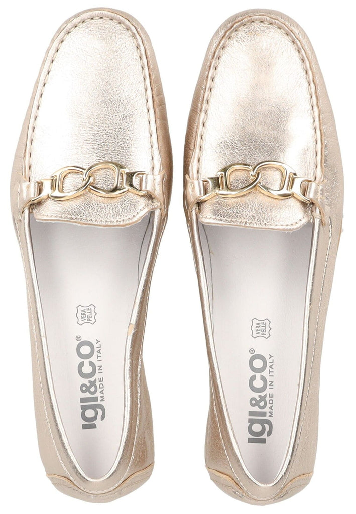 IGI&CO Mokassin Leder Taupe