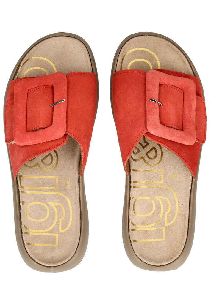 IGI&CO Pantoletten Leder Rot