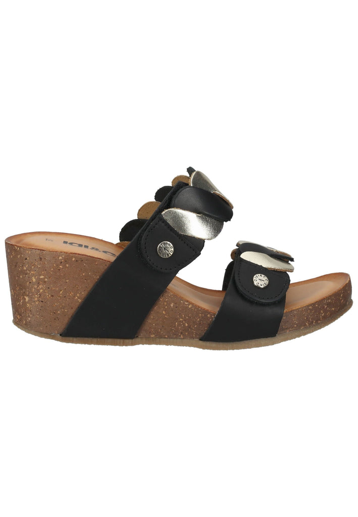 IGI&CO Pantoletten Leder Schwarz
