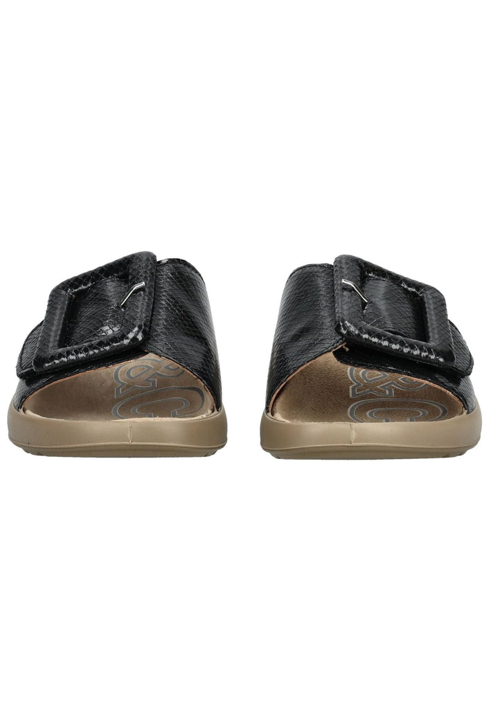 IGI&CO Pantoletten Leder Schwarz