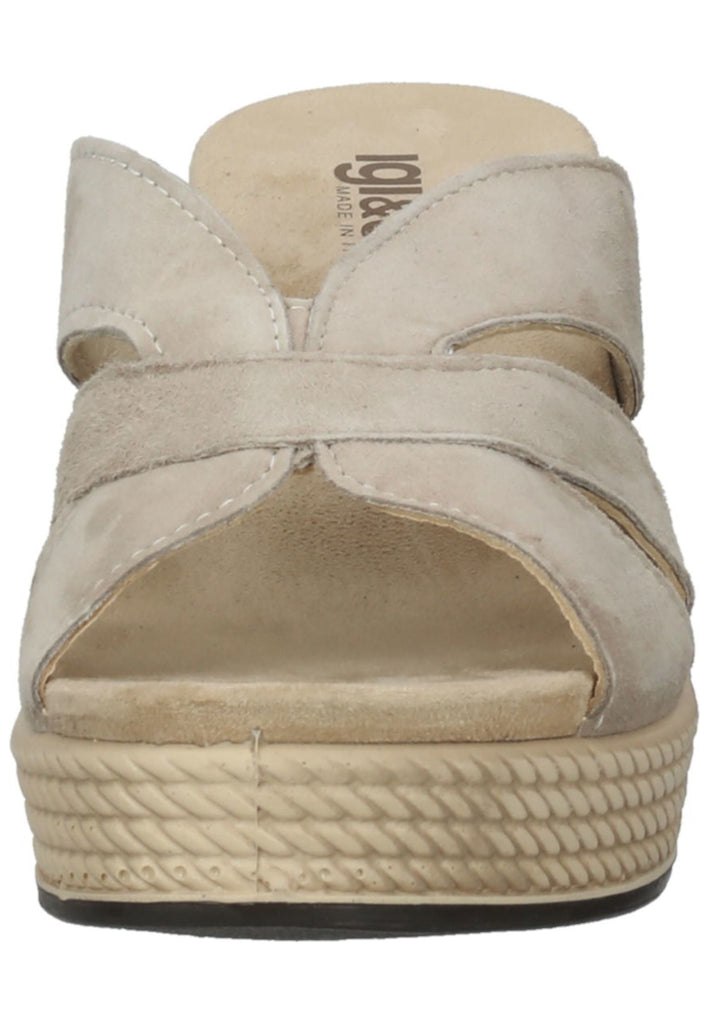 IGI&CO Pantoletten Leder Taupe