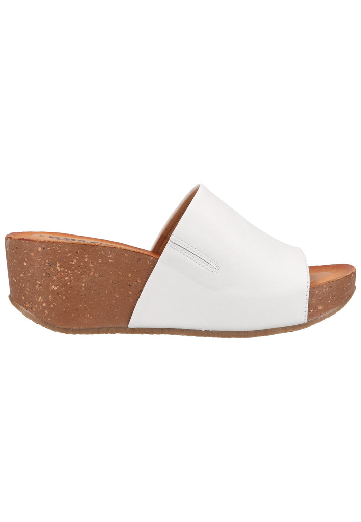 IGI&CO Pantoletten Leder Weiß