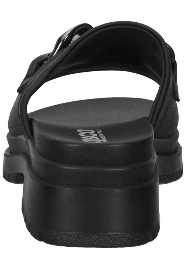 IGI&CO Pantoletten Nappaleder Schwarz