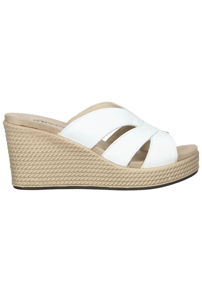 IGI&CO Pantoletten Nappaleder Weiß