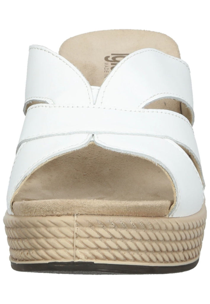 IGI&CO Pantoletten Nappaleder Weiß