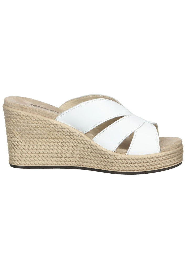 IGI&CO Pantoletten Nappaleder Weiß
