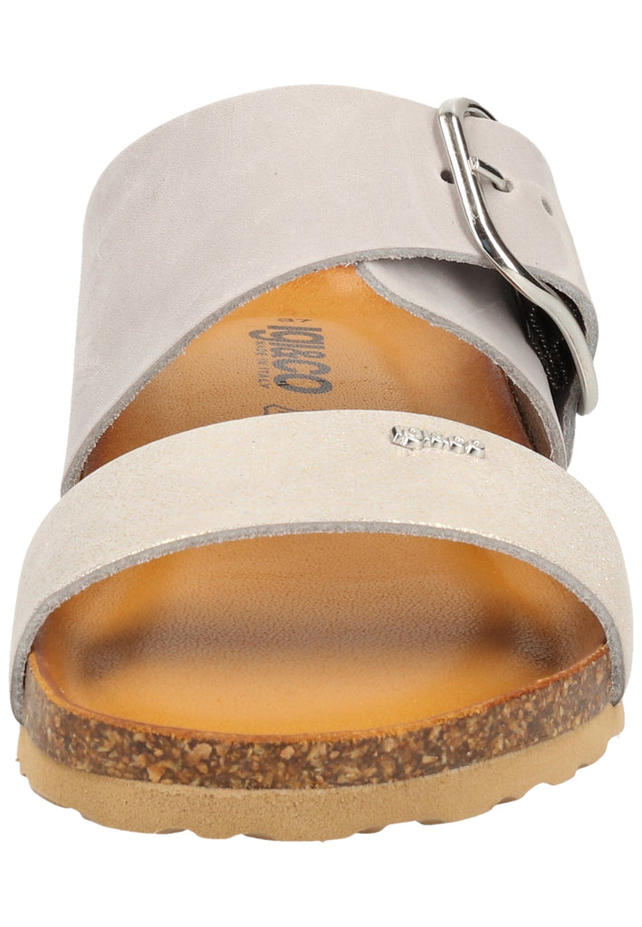 IGI&CO Pantoletten Nubukleder Grau