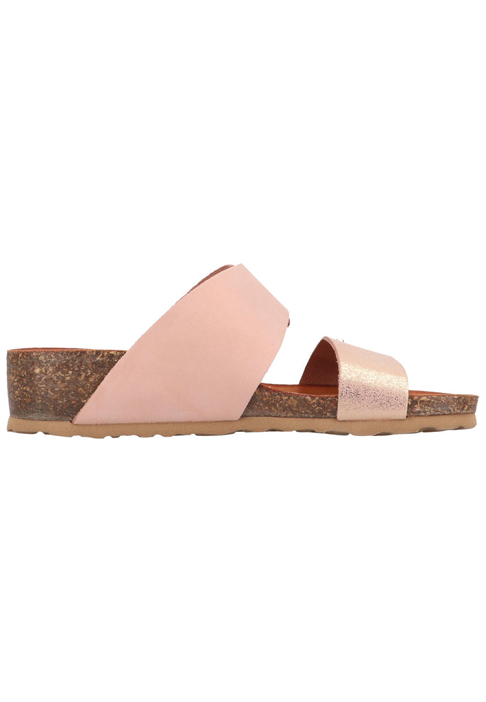 IGI&CO Pantoletten Nubukleder Rosa