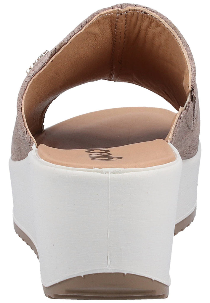 IGI&CO Pantoletten Veloursleder Braun