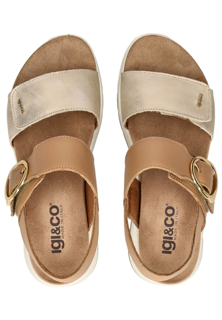 IGI&CO Sandalen Leder Beige