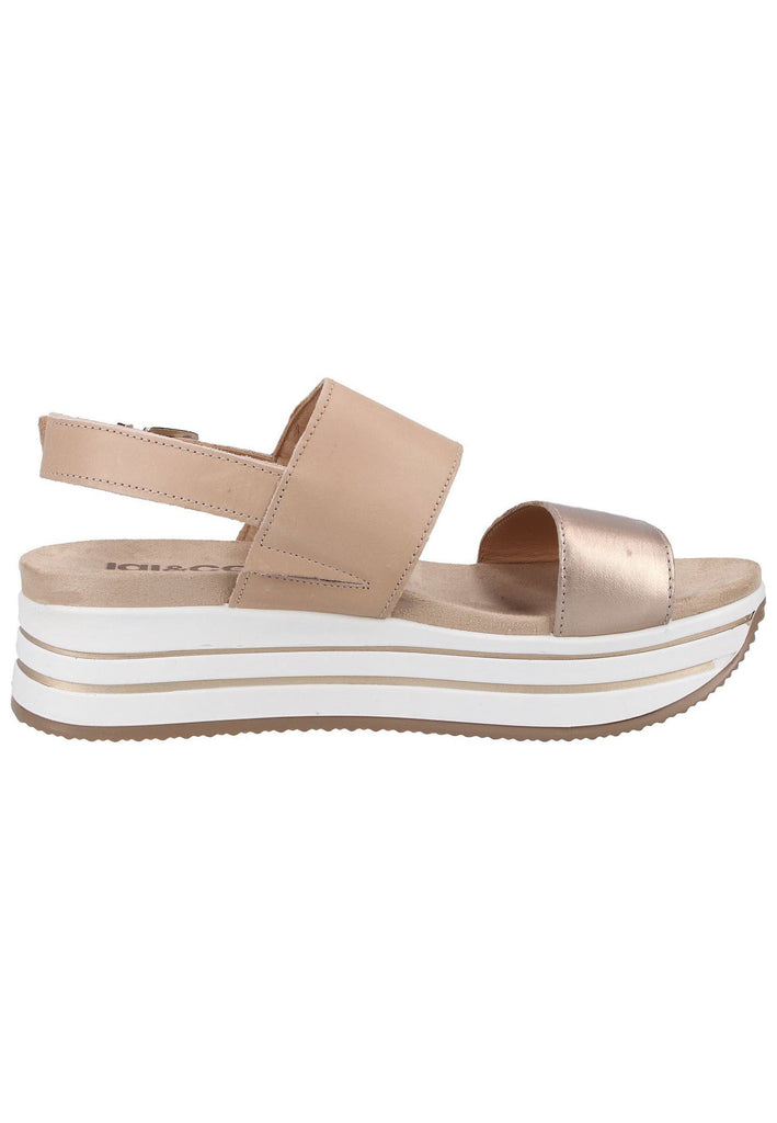IGI&CO Sandalen Leder Beige/Gold