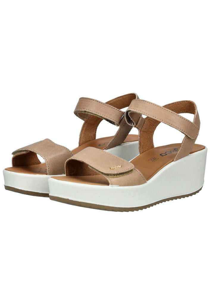 IGI&CO Sandalen Leder Beige/Weiß